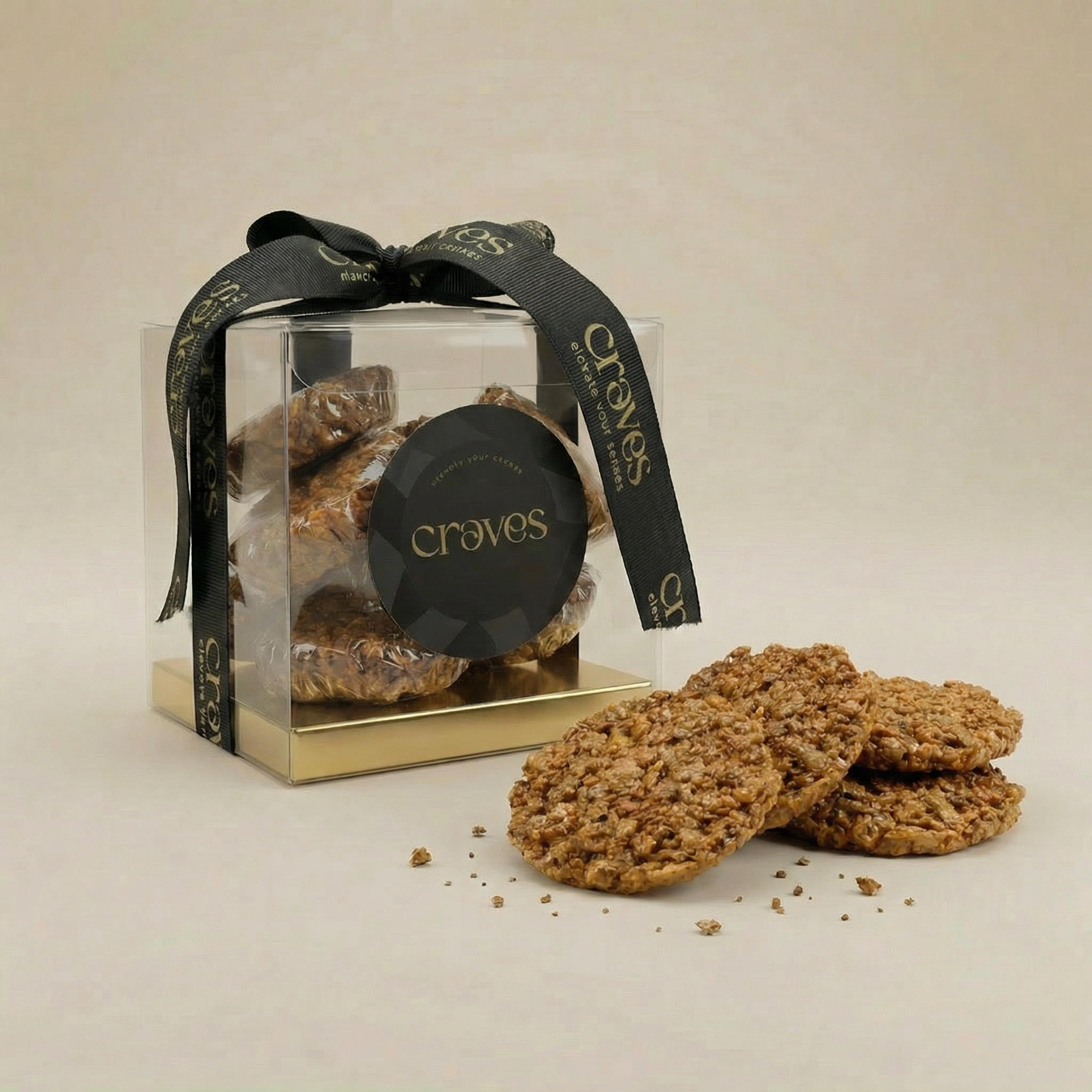 Feuilletine Crunch in Gold Chocolate