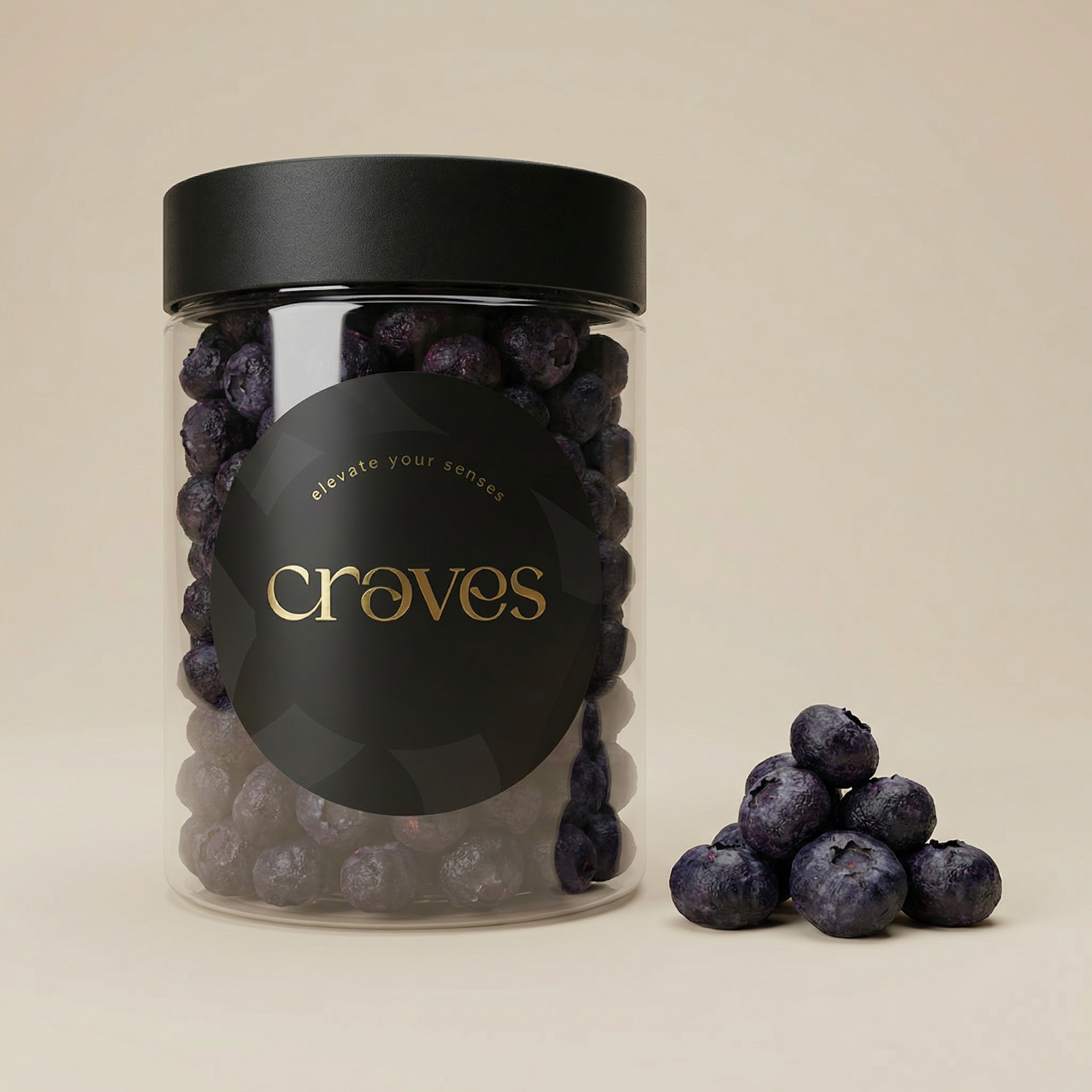 Freeze-Dried Blueberries