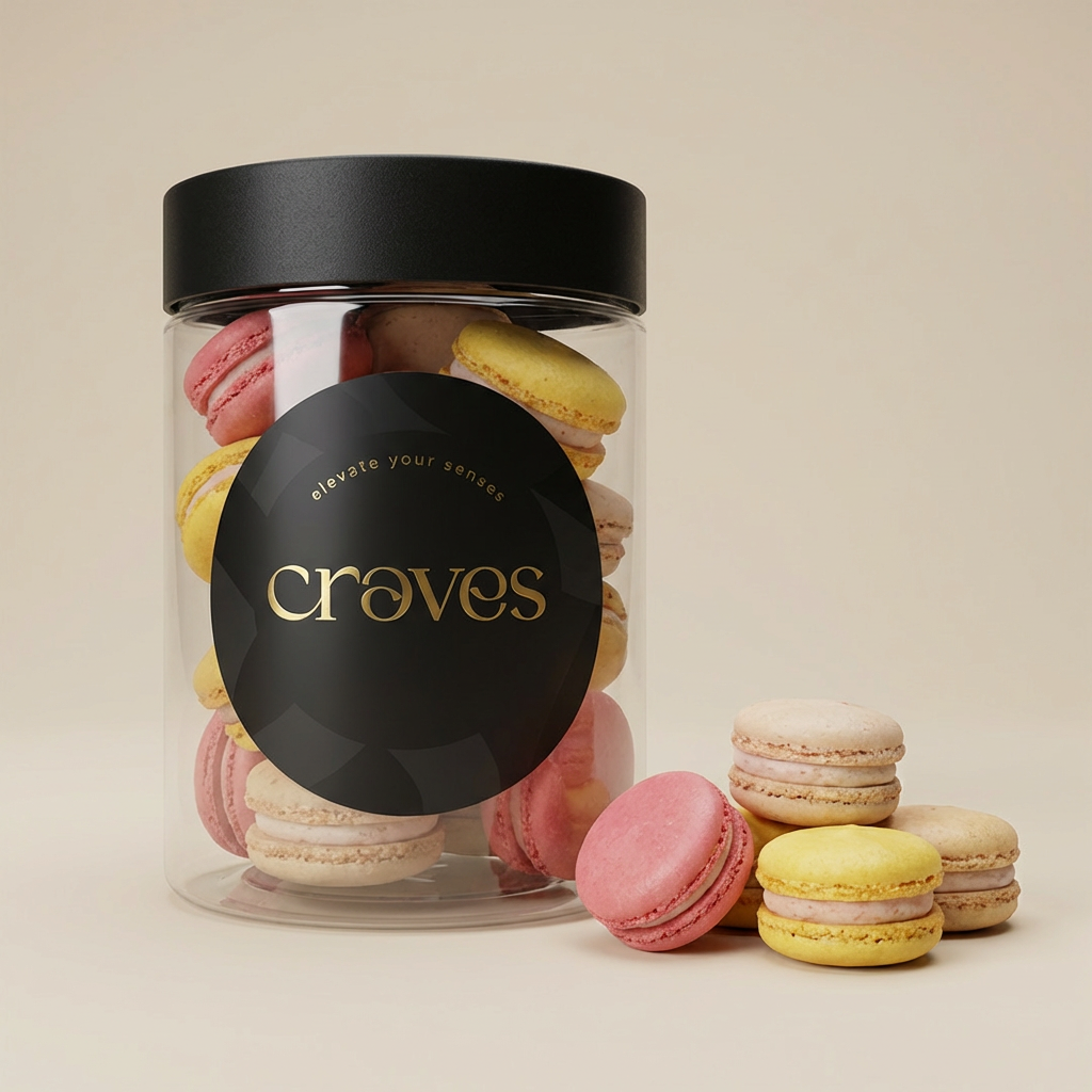 Freeze-Dried Macarons