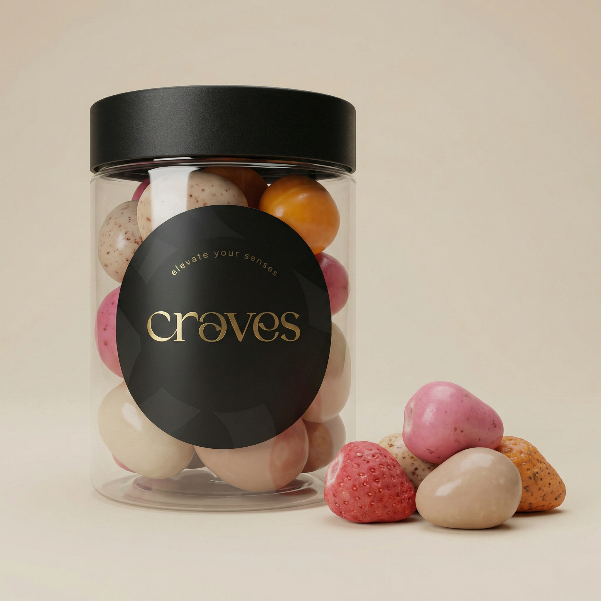 Freeze-Dried Strawberries  Dipped in Chocolate