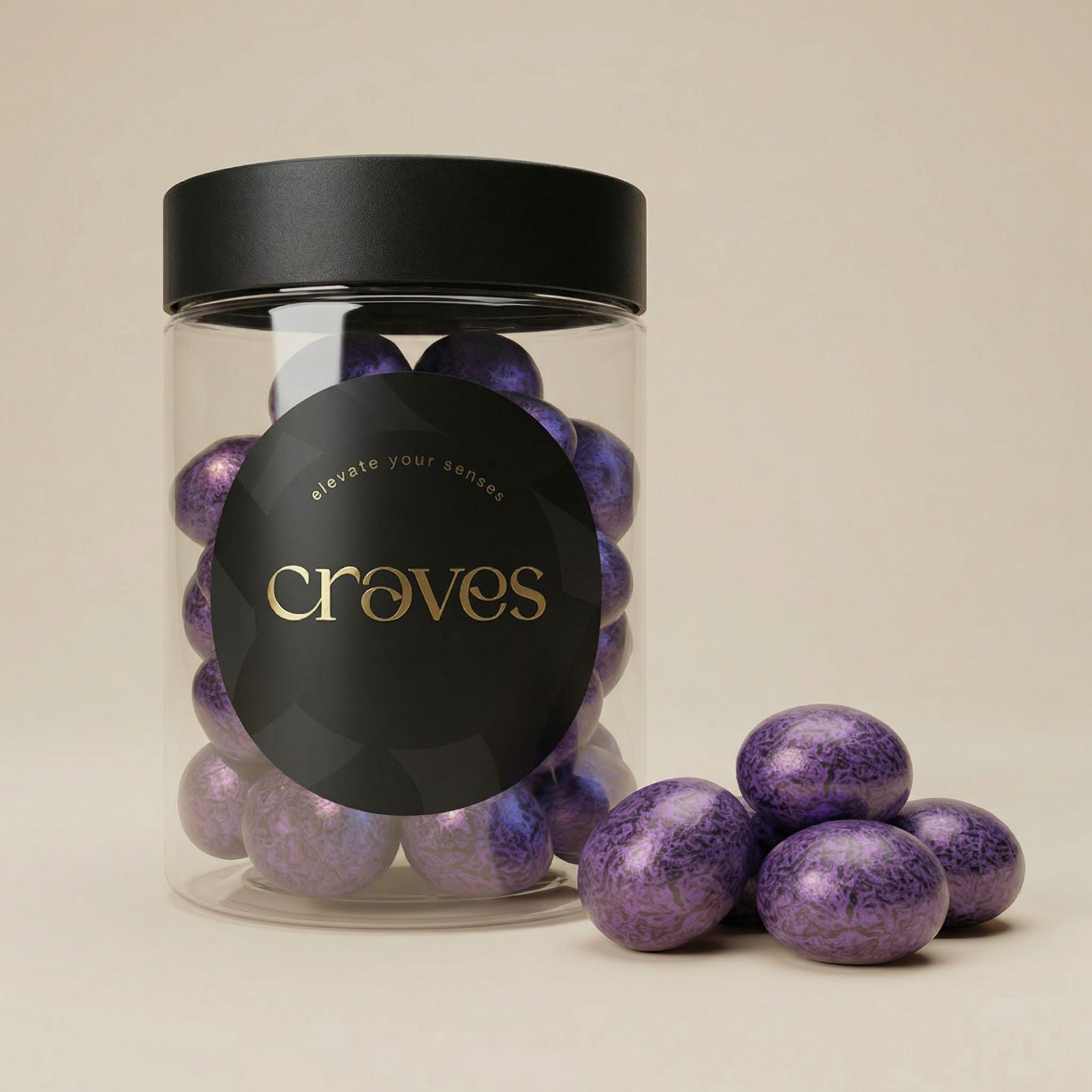 Freeze-Dried Blueberry Dipped in chocolate