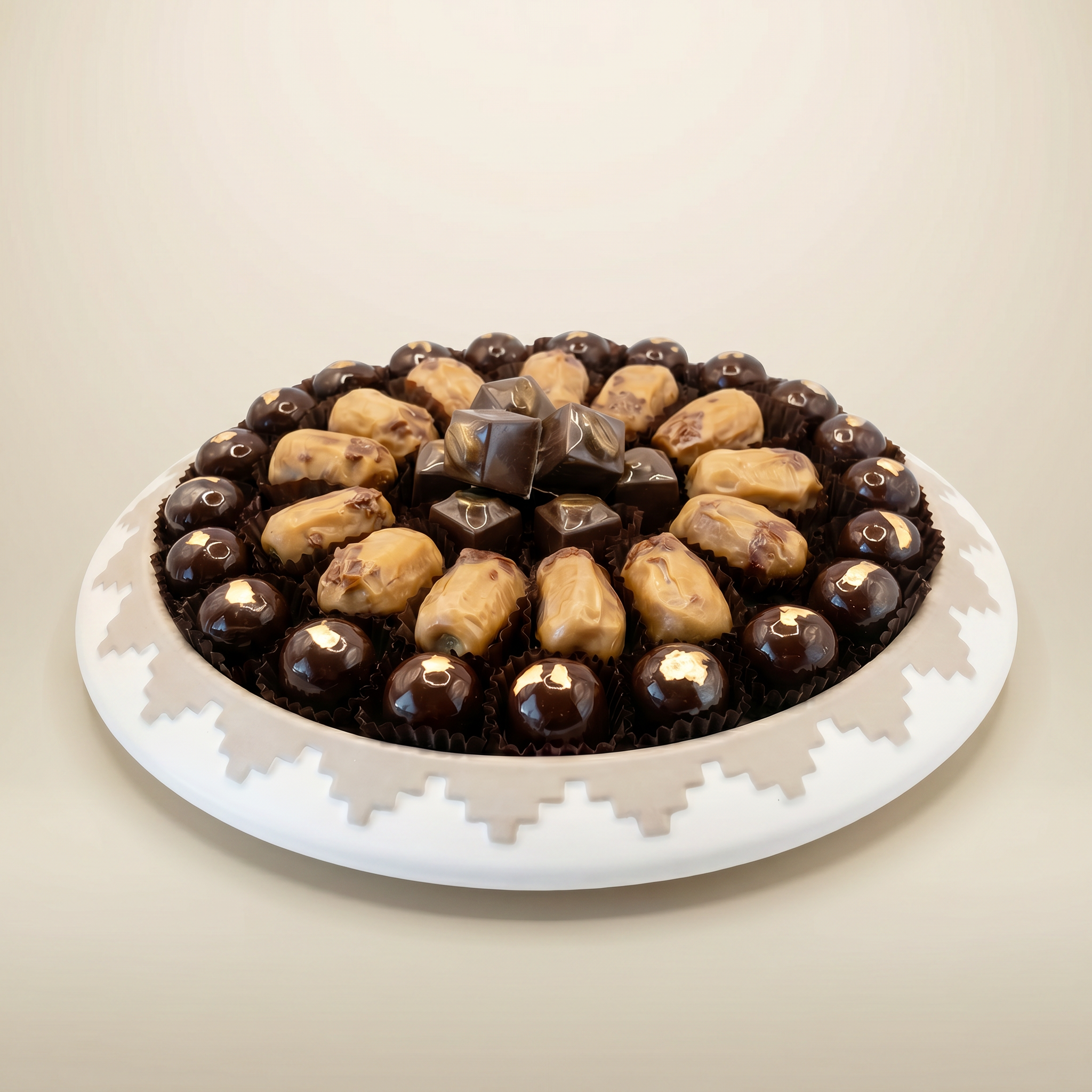 Round Flat Tray
